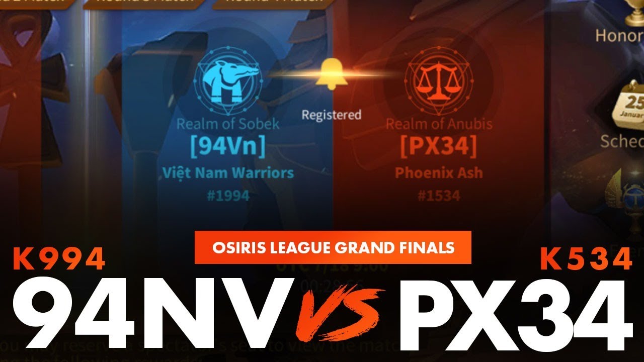 94nV vs PX34 (Osiris League Grand Finals)