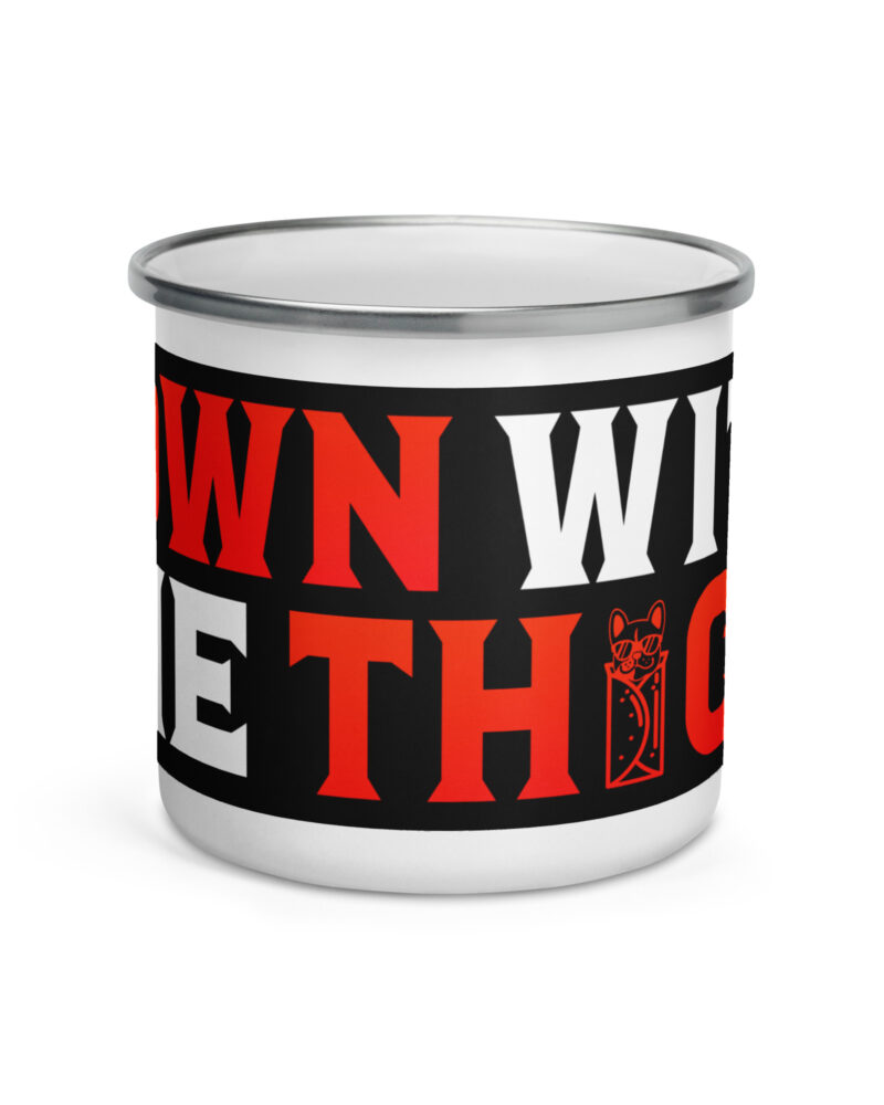 Down with the Thiccness Camping Mug 2