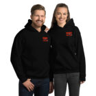 Down with the Thiccness Unisex Hoodie Black 3
