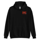 Down with the Thiccness Unisex Hoodie Black 5