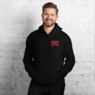 Down with the Thiccness Unisex Hoodie Black 6