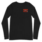 Down with the Thiccness Long Sleeve Black Heather 3