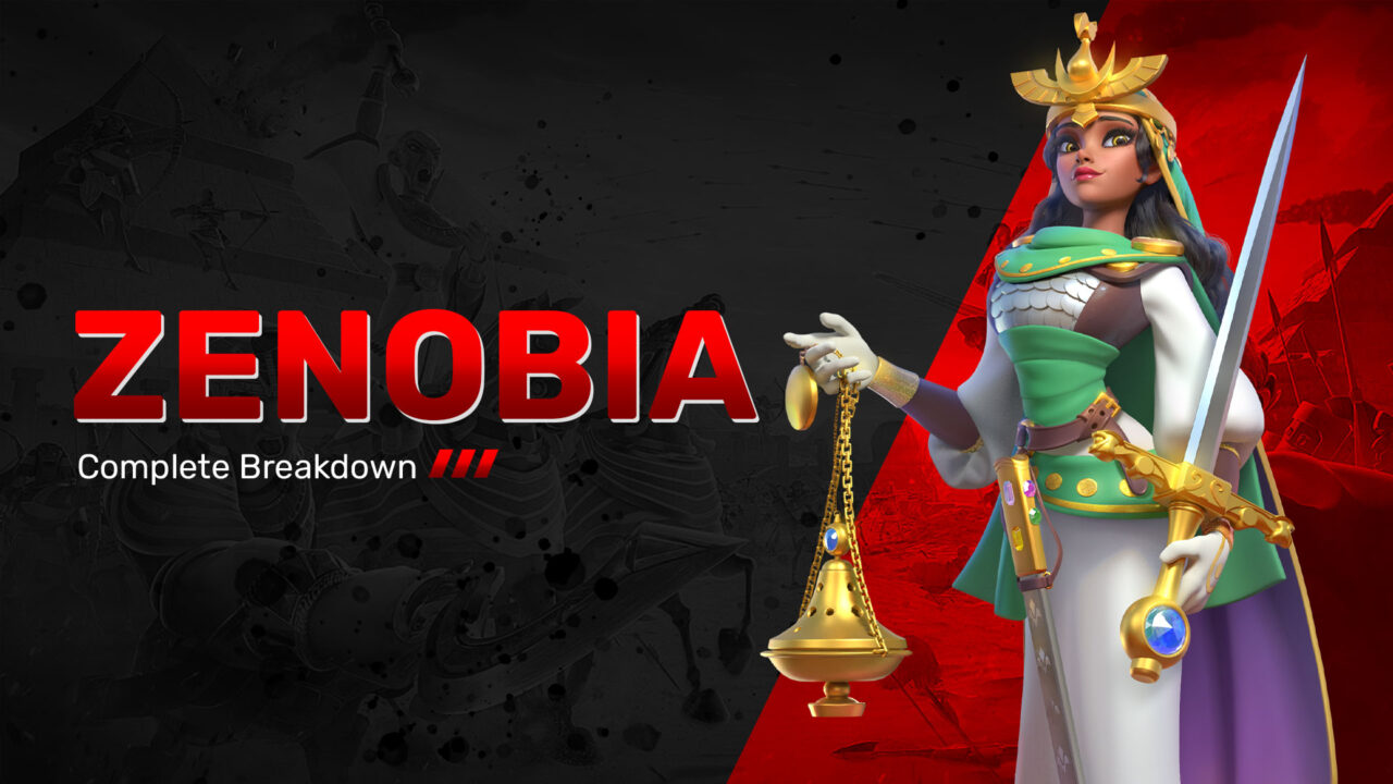 Zenobia | Skills, Commander Pairings | Rise of Kingdoms