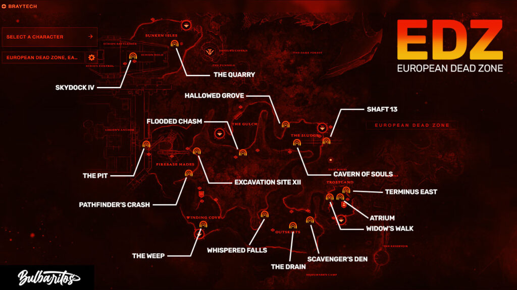Destiny 2 EDZ Guide Lost Sectors, Region Chests, Vendor Info