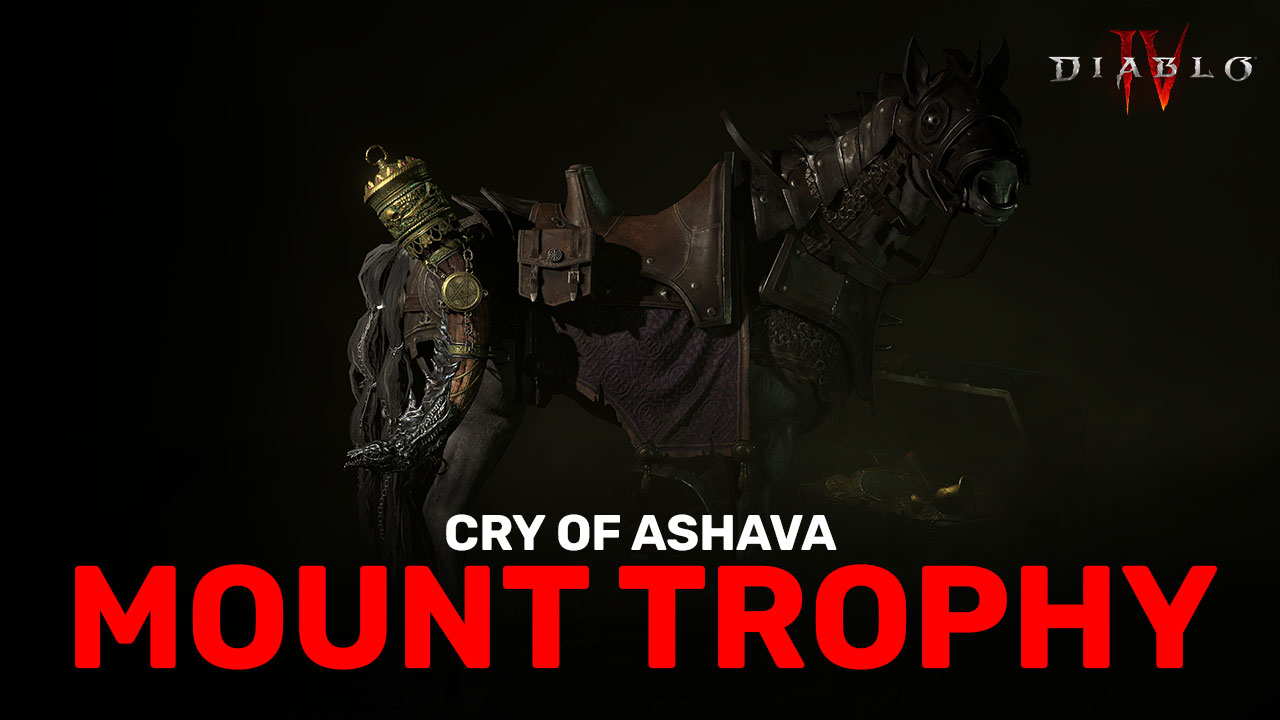 Diablo 4 Cry of Ashava Mount Trophy