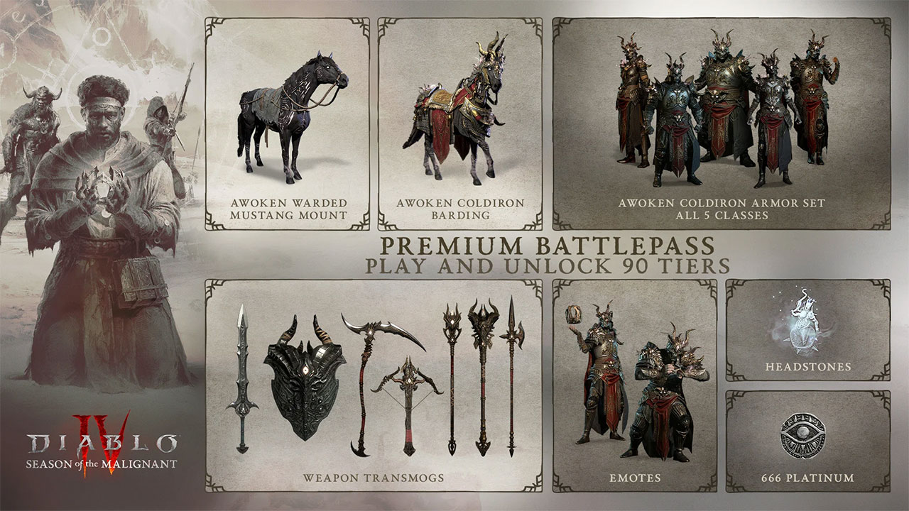 Complete Diablo 4 Season 1 Rewards