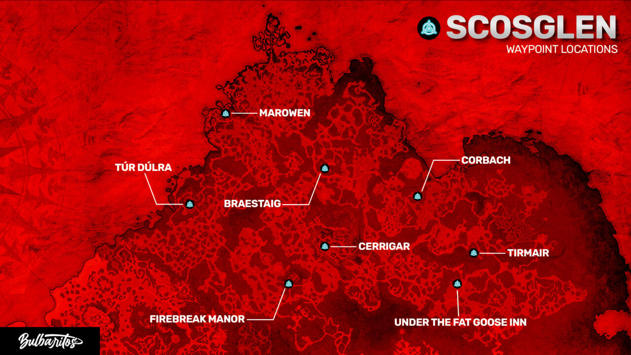Scosglen Waypoint Locations Diablo 4