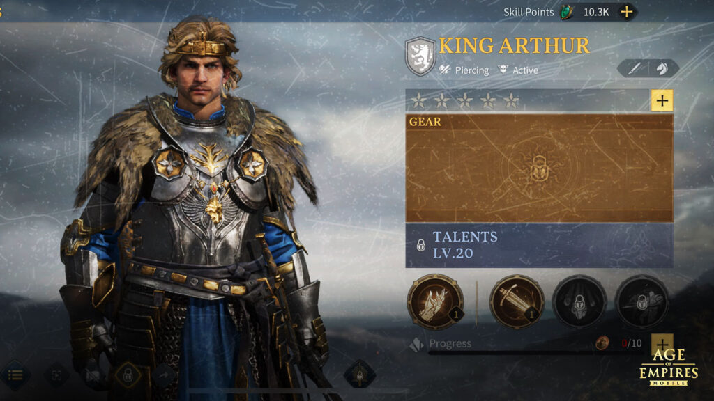 King Arthur I Guide | Pairings, Skills | Age of Empires Mobile